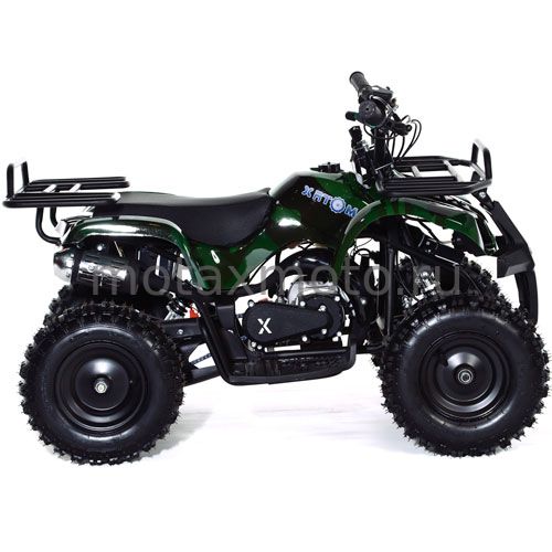 Квадроцикл для детей MOTAX Grizlik mini 50cc зеленый камуфляж