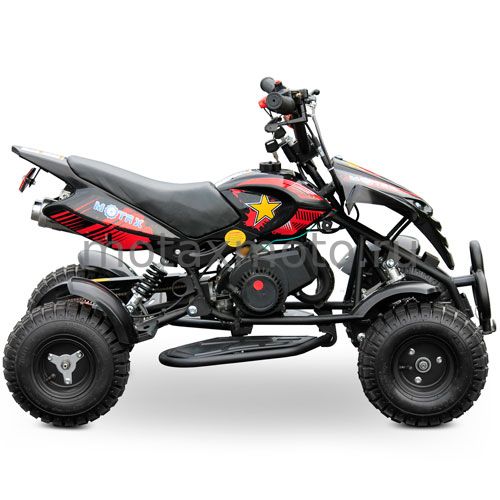Квадроцикл для детей от 3 лет MOTAX ATV H4 mini 50cc черно-красный