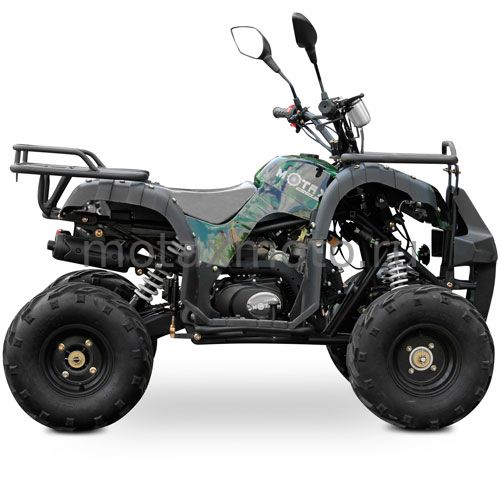 Квадроцикл MOTAX ATV Grizlik-7 125cc зеленый камуфляж