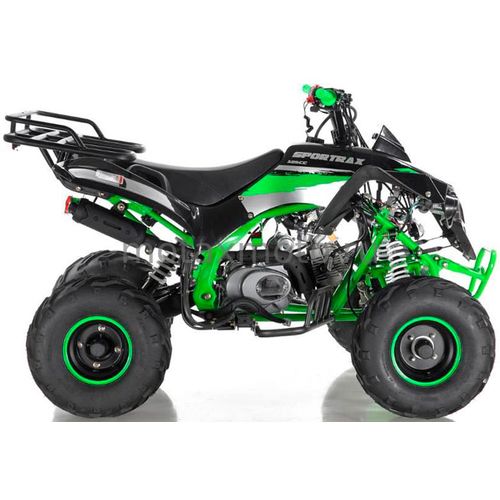 Квадроцикл MOTAX ATV Raptor-7 125cc черно-зеленый