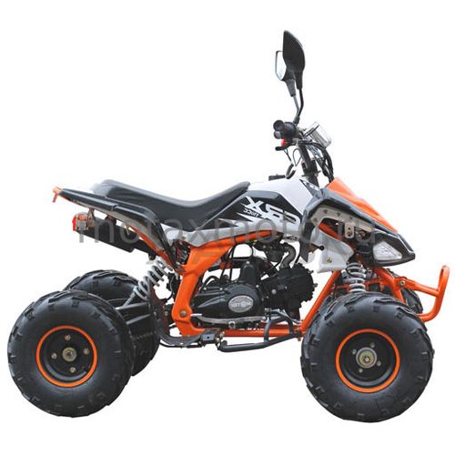 Квадроцикл 125 кубов MOTAX ATV T-Rex-7 125cc бело-оранжевый