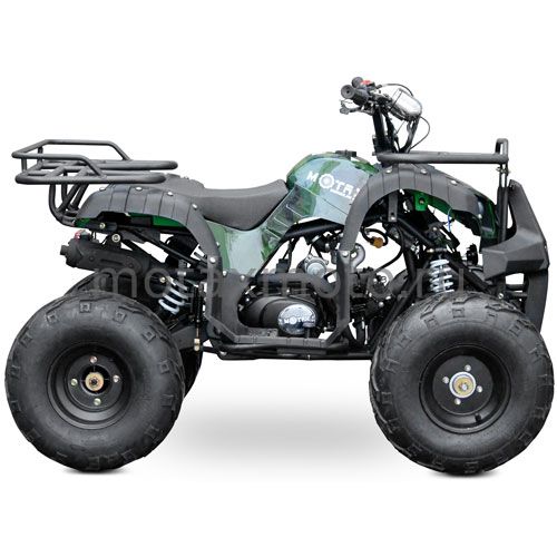 Квадроцикл для подростков MOTAX ATV Grizlik-LUX 125cc зеленый камуфляж