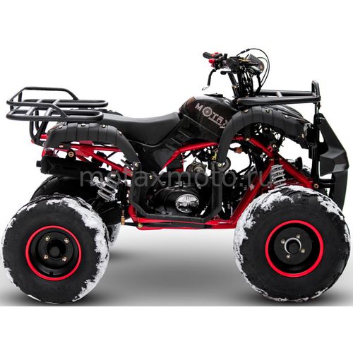 Квадроцикл для подростков MOTAX ATV Grizlik-LUX 125cc черно-красный