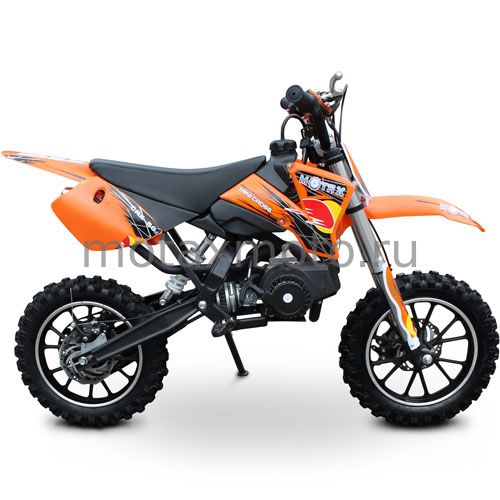 Детский кроссовый мотоцикл MOTAX 50cc оранжевый