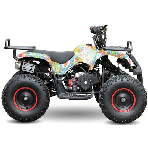 MOTAX ATV Mini Grizlik Big Wheel с электростартером 50cc бомбер